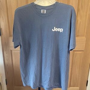 Jeep Classic Blue Short Sleeve Tee